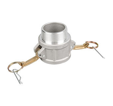 What are the advantages of using stainless steel camlock couplings compared to other materials?