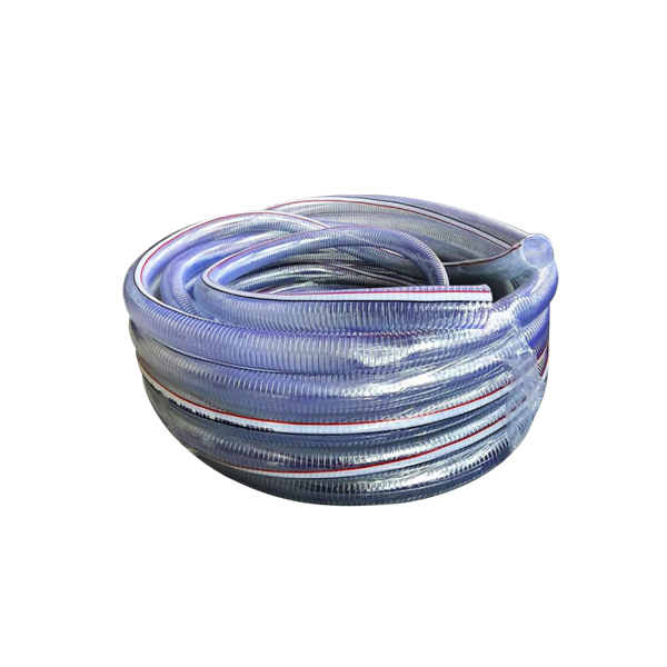 PVC Spring Spiral Helix Steel Wire Reinforced Hose