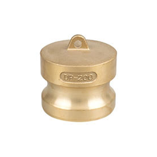 Type DP Brass/Bronze Camlock Dust Plug Adapter