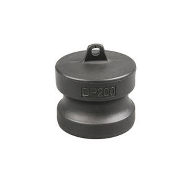 Type DP Polypropylene Camlock Dust Plug Adapter