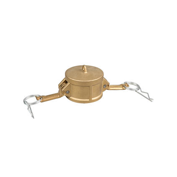 Type DC Brass/Bronze Camlock Dust Cap Coupler